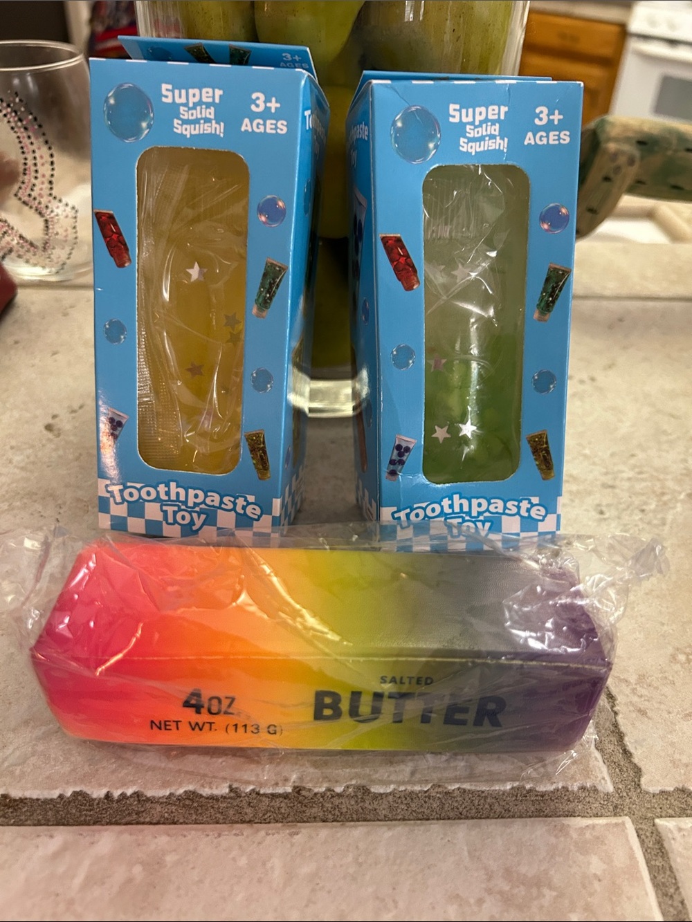 Butter Rainbow Gradient Squishy Bar